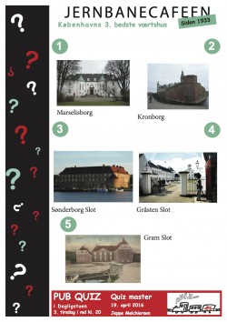 19. april - Danske slotte med svar